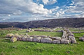 Necropolis of Pantalica - ruins of the anaktoron, the Princes Palace (XIII sec. A.C.) 